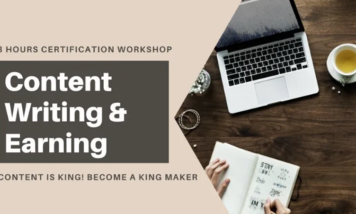 Content Writing & Earning: 3 Hours Certification Course